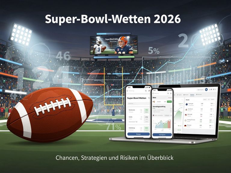 Super-Bowl-Wetten: Quoten, Märkte & Prop Bets 2026